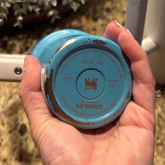 Stanley Blue and White 30oz Travel Tumbler with Handle bundle - Picture 11 of 14